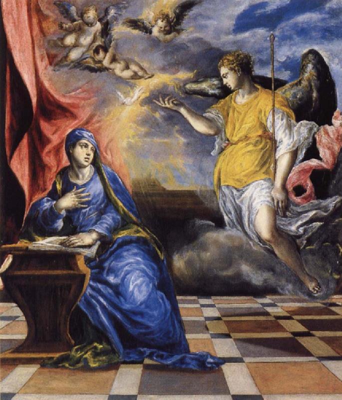 El Greco The Annuciation